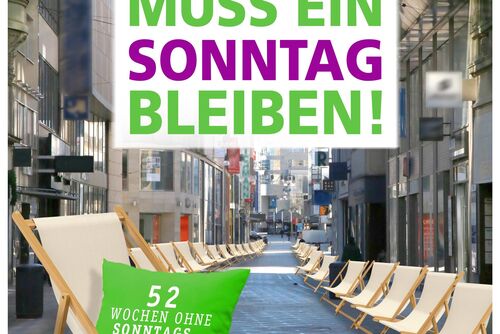 Plakat: Dortmunder Arbeitskreis Sonntagsschutz