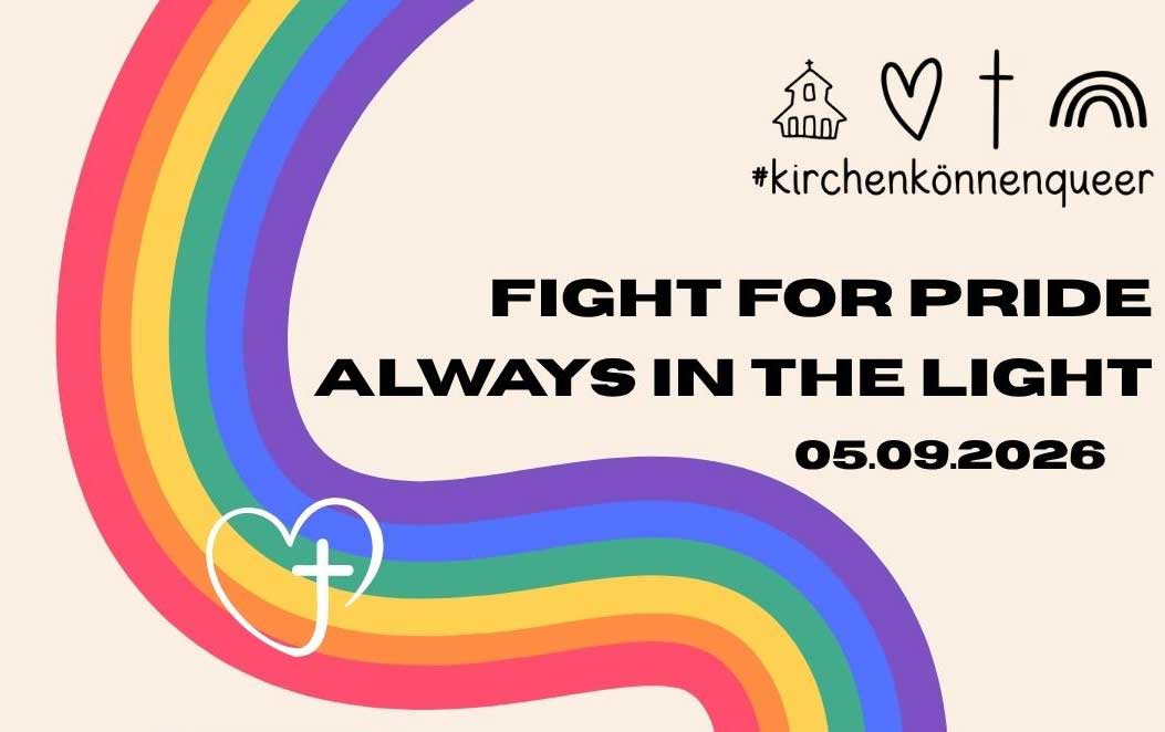 Church Shows Flag at CSD in Dortmund